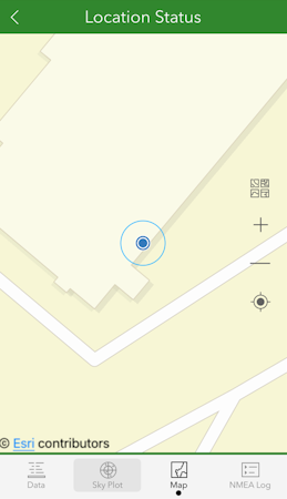 ArcGIS Survey123 Map Interface